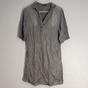Chelsea & Theodore Charcoal Mini Dress